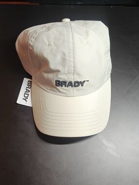Light Beige Men's Cotton Baseball Cap